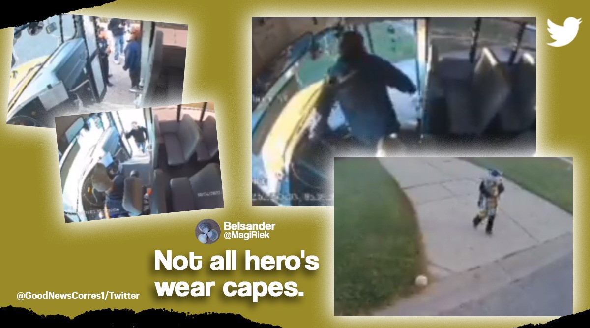 Watch: School Bus Drivers Rescue Toddler Left On Roadside By Car Thief ...