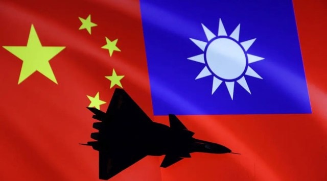 China mounted military exercises around Taiwan in August to express its anger at a visit to Taipei by US House Speaker Nancy Pelosi, and it has maintained its military activities since then, though at a scaled-back pace. (Reuters)