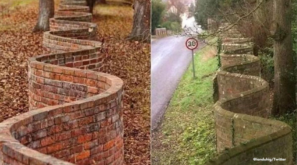 This wavy wall is fascinating netizens because of its genius