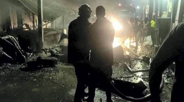On Sunday, a car loaded with two gas cylinders exploded near a temple in Coimbatore. It was being driven by one Jameesha Mubin, a 29-year-old engineering graduate. (File)