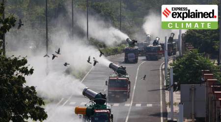 Delhi, Delhi air pollution, Delhi pollution, Delhi air, Delhi cleanest air, Delhi aqi, Diwali pollution, Delhi pollution Diwali, Indian Express