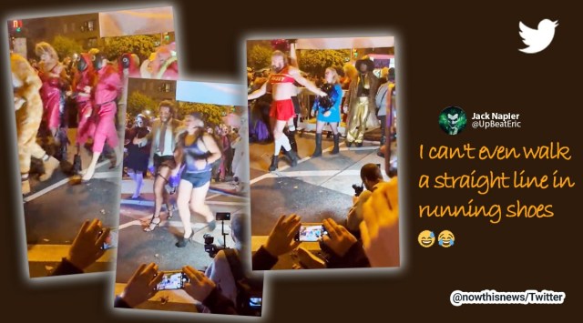 17th Street High Heel Race Washington DC, High heel race Washington, drag queen high heel race Washington, LGBTQ+ drag race high heels, queer history Washington DC, indian express