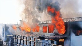 Chandigarh liquor brewery fire, Chandigarh liquor brewery blaze, Batra Breweries and Distilleries fire, Chandigarh, India news, Indian Express