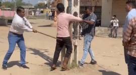 public flogging in Kheda
