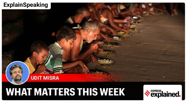 In common parlance, “hunger” implies discomfort due to a lack of food. However, the GHI is a more complex measure. (Express File Photo by Partha Paul)