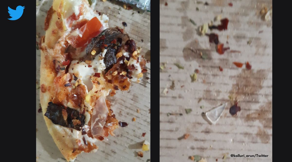 Domino's responds after Maharashtra man shares pictures of glass shards in his pizza