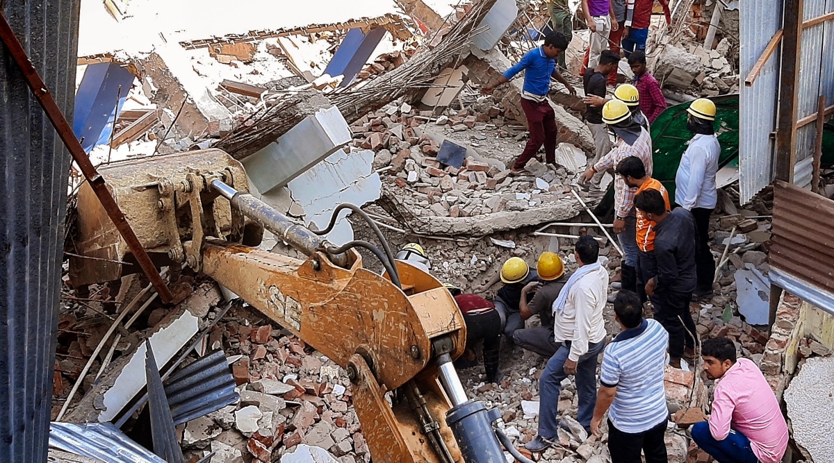 Day after building collapse in Gurgaon, building owner, contractors ...