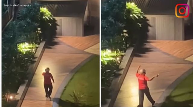 Zomato delivery man performs garba, garba performance, garba, zomato delivery, indian express