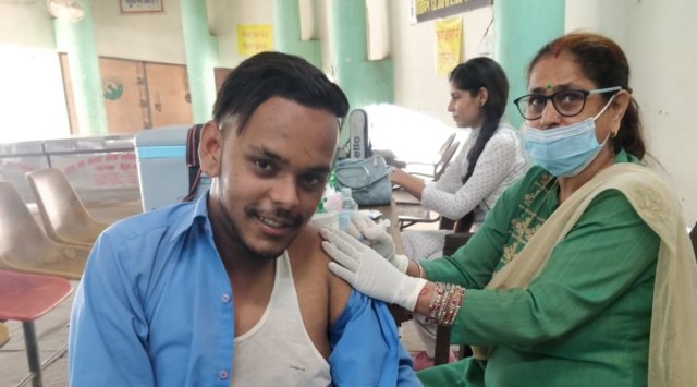 Karmo Devi at work. (Express)