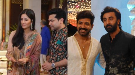 Ranbir Kapoor, Katrina Kaif and others attend Kalyanaraman family’s Navra...
