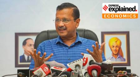 Delhi Chief Minister Arvind Kejriwal addresses a press conference, in New Delhi, Wednesday, Oct. 26, 2022. (PTI Photo)