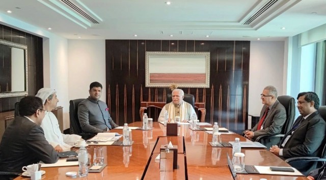 CM Manohar Lal Khattar invited the UAE-based investment community to invest in the different projects of the State and further build long-lasting bonds on the seeds of trust and cooperation between the State and UAE. (Twitter)