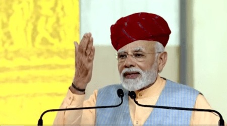 During his visit, Modi will launch various projects worth more than Rs 14,600 crore. (@narendramodi / Twitter screen grab)