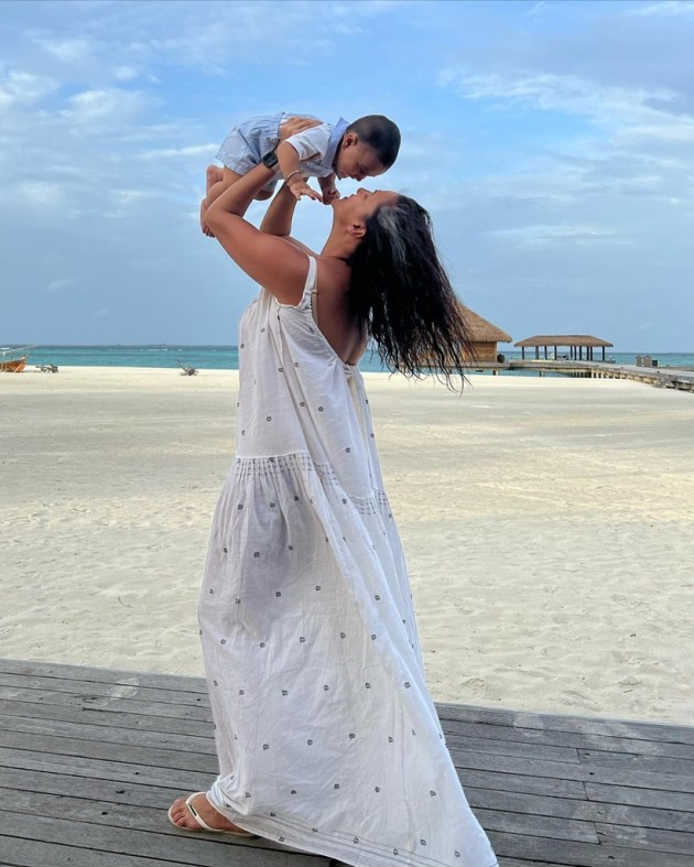 Neha Dhupia and Angad Bedi’s son Guriq turns 1 | Entertainment Gallery ...