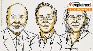 Illustration of the 2020 Economics Nobel winners