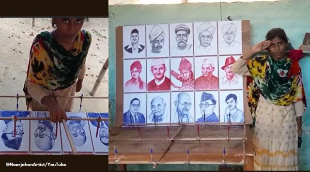 Anand Mahindra casts doubt on artist who made 15 portraits at once ...