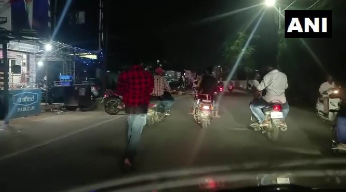A youth was tied to a scooter and dragged for about two kilometres in Cuttack. (Photo: ANI)