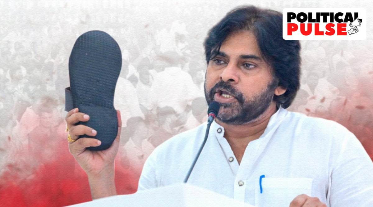 1200px x 667px - Pawan Kalyan-YSRCP slugfest goes on: Actor brandishes sandal, ruling party  labels him a 'political broker' | Political Pulse News,The Indian Express