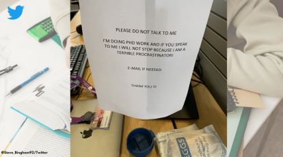 PhD students are finding this hilarious note for 'procrastinators'  extremely useful | Trending News,The Indian Express
