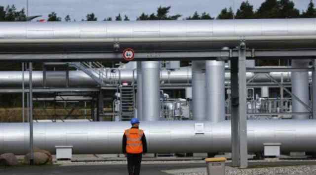 The damaged Nord Stream pipelines discharged huge amounts of methane, a potent greenhouse gas, into the air for several days. (file/ Reuters)