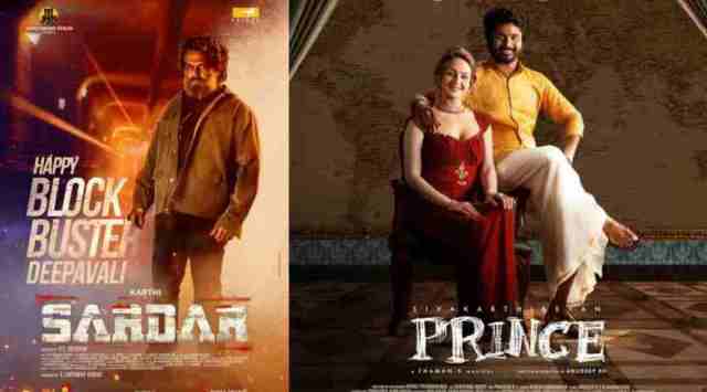 Sardar and Prince were released in cinemas last week.  