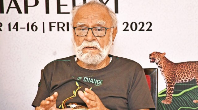 Rahul Singh, the festival director (Express)