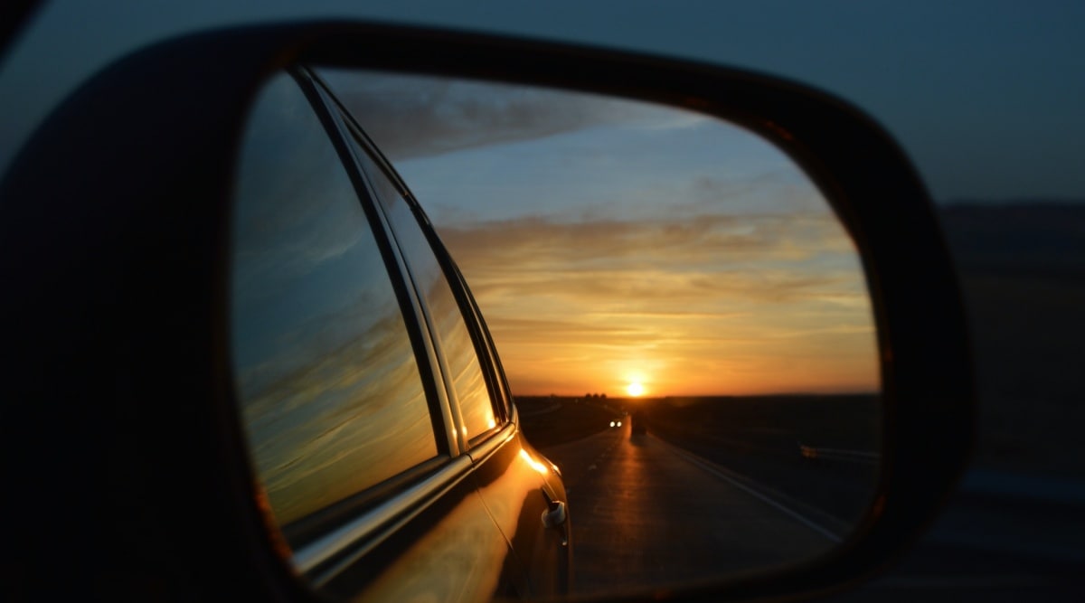 CCTV footage of the incident appears to show a car bumping into a two-wheeler while navigating a narrow street