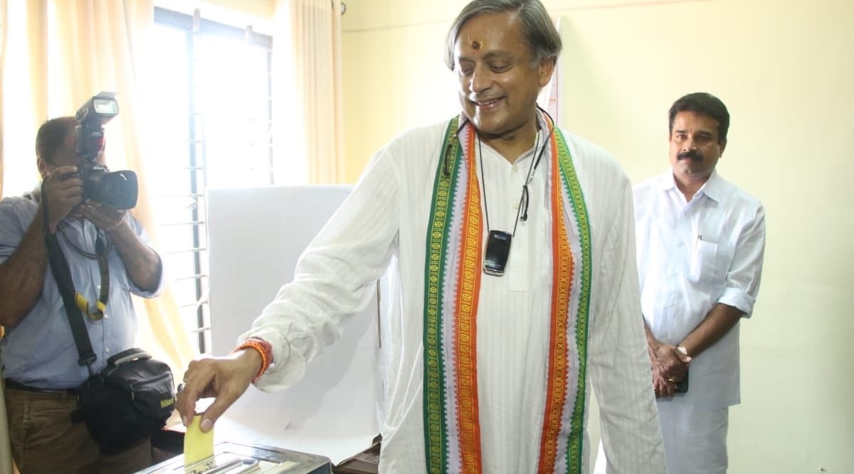 As Congress Votes To Elect President, Shashi Tharoor Says Party’s ...