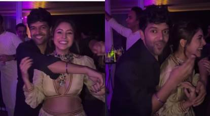 Sehnaaz Gill Porn Pic - Shehnaaz Gill and Guru Randhawa burst out laughing as they dance to  'Makhna' at Diwali party. Watch | Entertainment News,The Indian Express