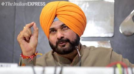 Senior Congress leader and former Punjab minister Navjot Singh Sidhu. (File)