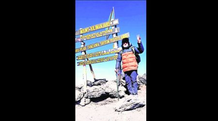 Raman Chander Sood, mountaineer news, indian express