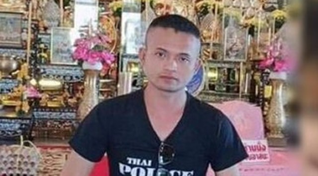 A photograph of the suspect in Thailand shooting. (Twitter/@KhaosodEnglish)