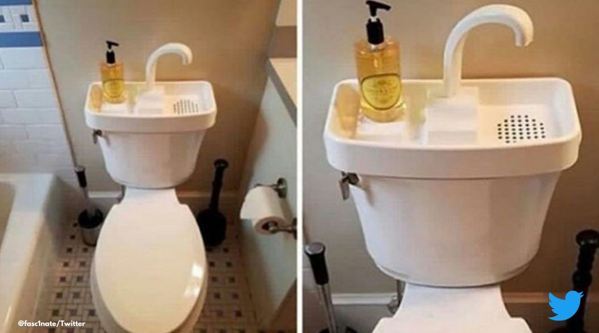 This compact and environment-friendly Japanese toilet has netizens impressed
