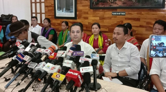 IPFT, Tripura, TIPRA Motha, Indigenous Peoples Front of Tripura, Dhananjoy Tripura resignation, Indian Express, India news, current affairs, Indian Express News Service, Express News Service, Express News, Indian Express India News