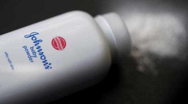 Johnson & Johnson baby powder. (Photographer: Justin Sullivan/Getty Images)