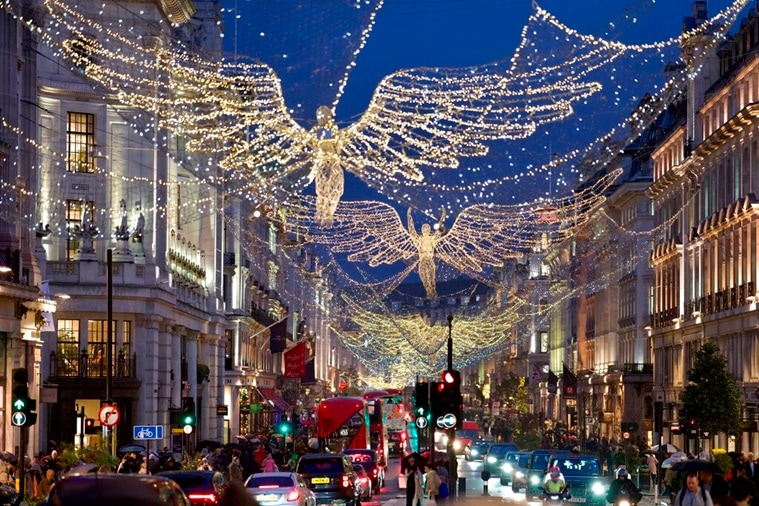 holiday season, holiday decorations, holiday decorations in Europe, energy crisis, Russia's war in Ukraine, Covid-19 pandemic, energy conservation, Christmas season, light decoration, Europe, indian express news