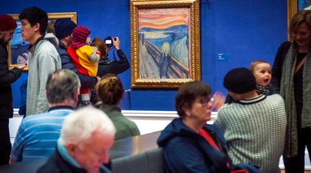 climate activists, climate activists targeting paintings, climate activists Edvard Munch's 'The Scream', indian express news