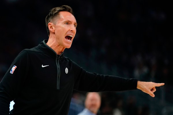 Brooklyn Nets head coach Steve Nash