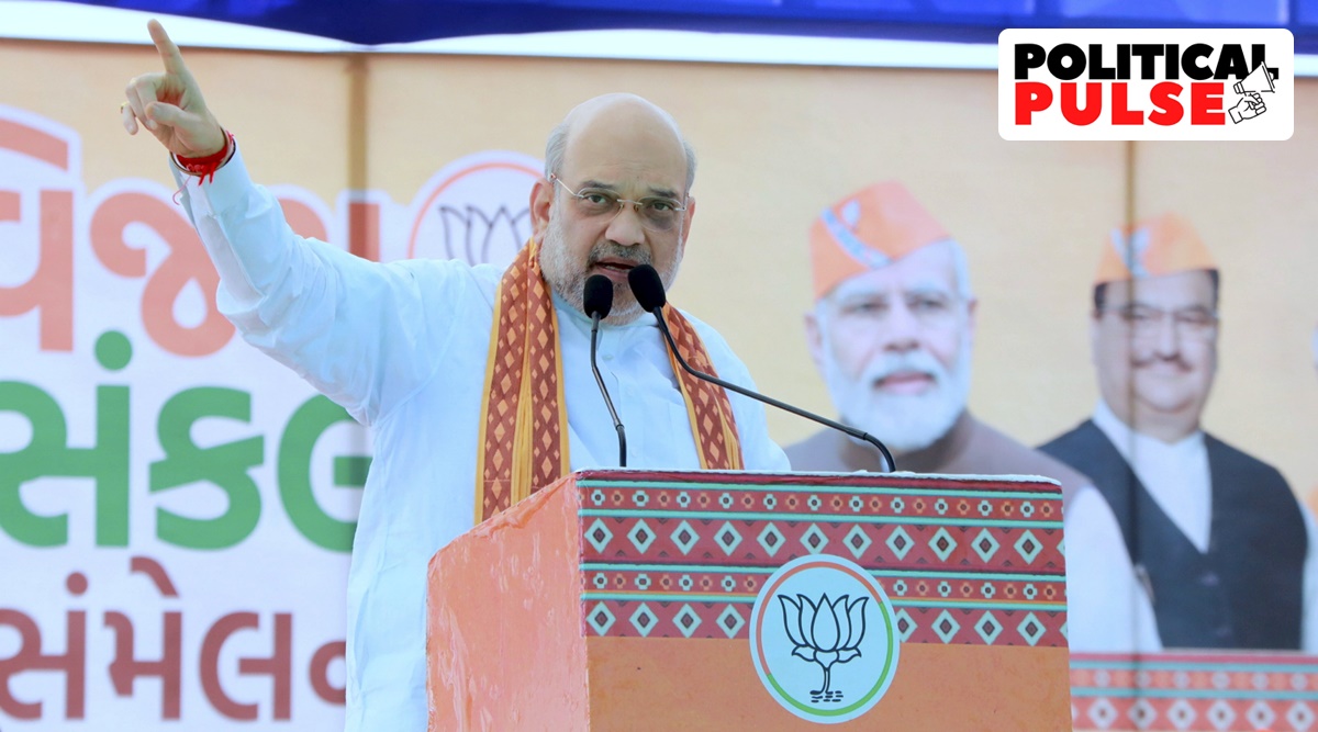 Amit Shah had made a passing reference to the 2002 riots in an election speech in Deesa in Banaskantha district on November 22. (PTI/File)