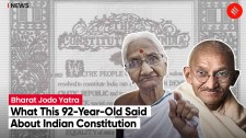 “My Only Wish Is Protect The Constitution Of India”: 92-Year-Old At Bharat Jodo Yatra