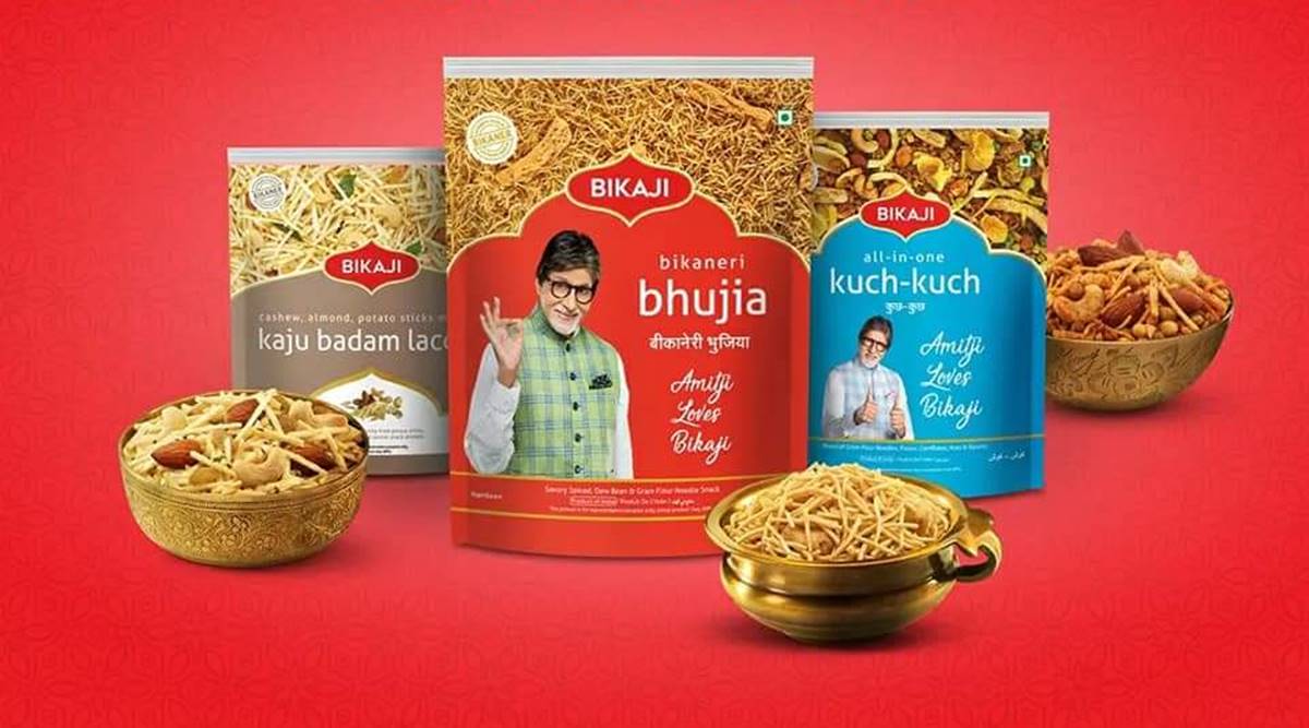 Bikaji – Bikaneri Bhujia – Vegetarian Indian Namkeen – Crispy Barki Sev  Snack 1kg (Pack of 1) | GoRevizon