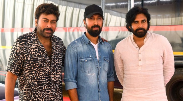 Pawan Kalyan vibes to Chiranjeevi’s song Boss Party from Waltair ...