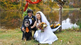 Anshuman Jha with wife Sierra Winters