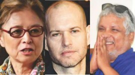 The international competition jury consisted of filmmakers from Israel, France and India. (Photo: IFFI)