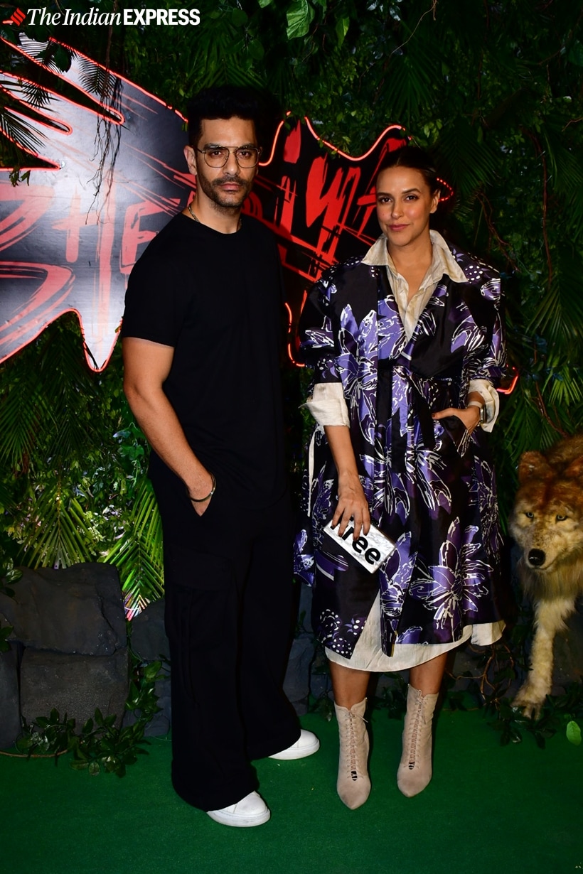 Angad Bedi and Neha Dhupia