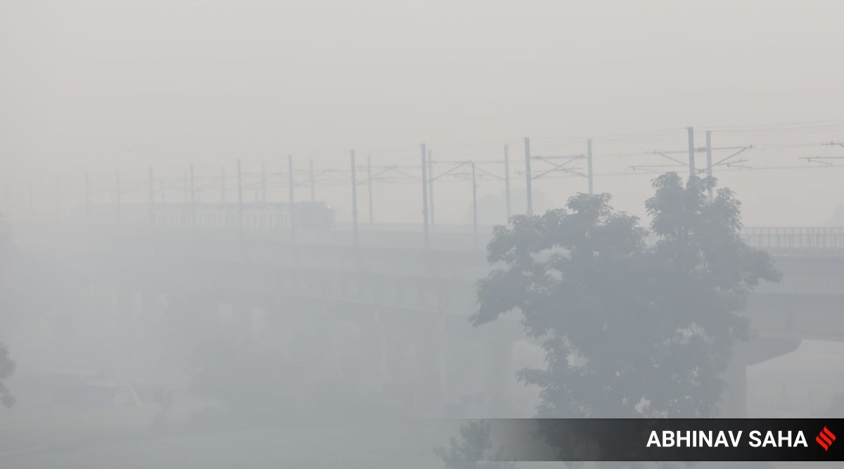 Stubble emissions with a fire count of 2,994 contributed 34 per cent to PM2.5 in Delhi. (Express File Photo)