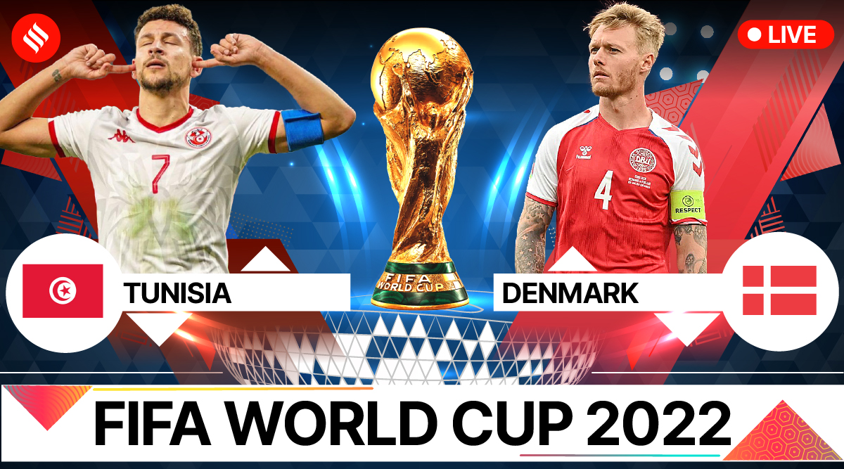 كأس العالم 2022 ، الدنمارك ضد تونس النتيجة المباشرة: مباريات نصف نهائي بطولة أوروبا تنطلق DEN في المجموعة D ضد TUN