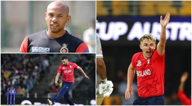 (Clockwise from left): Tymal Mills, Sam Curran, Mark Wood.