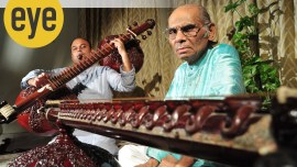 Ustad Asad Ali Khan, Ustad Asad Ali Khan’s rudra veena, sale of Ustad Asad Ali Khan rudra veena, Ali Zaki Hader, Renuka George documentary 'Ustad Asad Ali Khan – A Portrait', eye 2022, sunday eye, indian express news