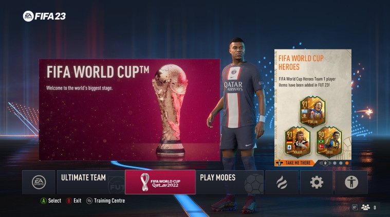 FIFA 23 World Cup 2022 update First Look